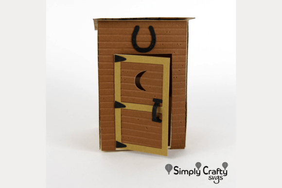 3D SVG Outhouse for Creative Branding