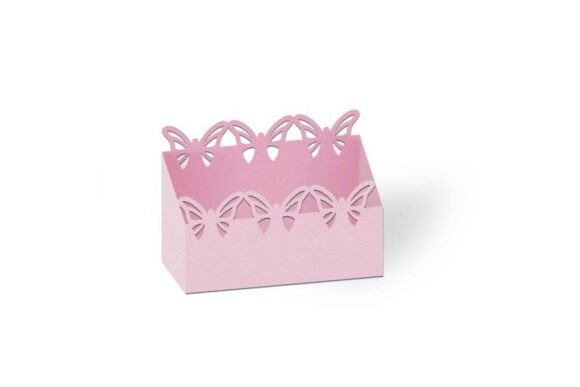 Cut out Butterflies Tray Favour Box SVG
