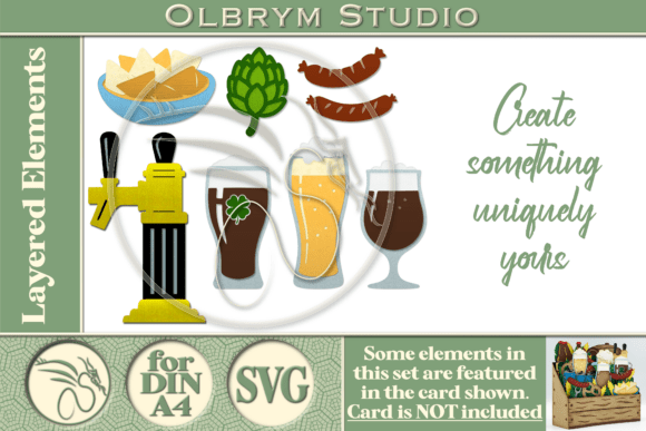 Father's Day 3D SVG: Beer and Snacks Review