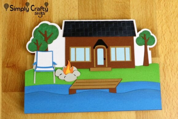 Lake Cabin Card SVG: A Designer's Review for Real Projects