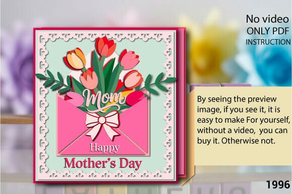 Mother S Day 3D SVG: A Seller's Review of CardSVG1996