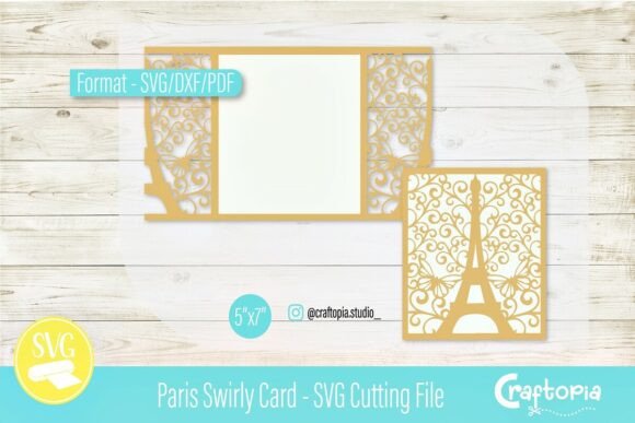 Paris Swirly Card SVG: A Designer's Real-World Review
