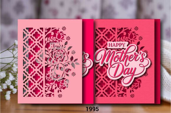 Review: 3D SVG for Mother S Day Card Layer 1995