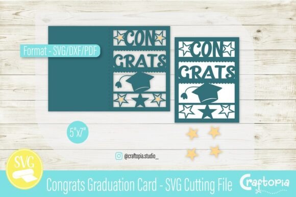 Review: 3D SVG Graduation Card for Greeting Cards