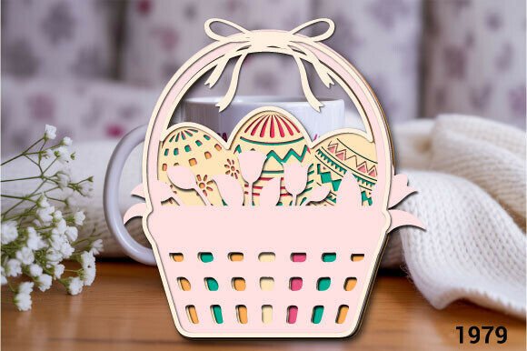 Reviewing a 3D SVG Easter Basket for Branding