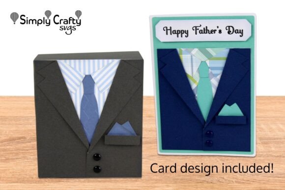 Suit Box SVG: A 3D SVG Gem for Father S Day