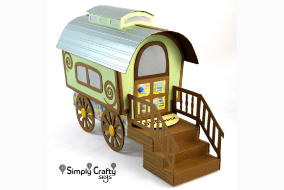 Vardo SVG: Whimsical 3D Houses for Modern 3D SVG Design